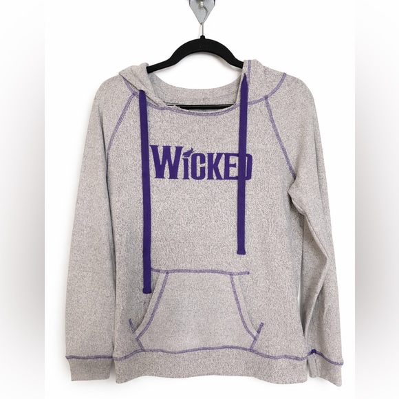 Wicked Sweaters - WICKED THE MUSICAL OFFICIAL MERCH HOODIE MEDIUM